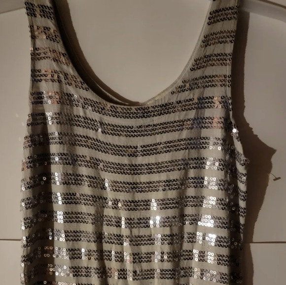 SEQUIN tank top - Picture 1 of 2